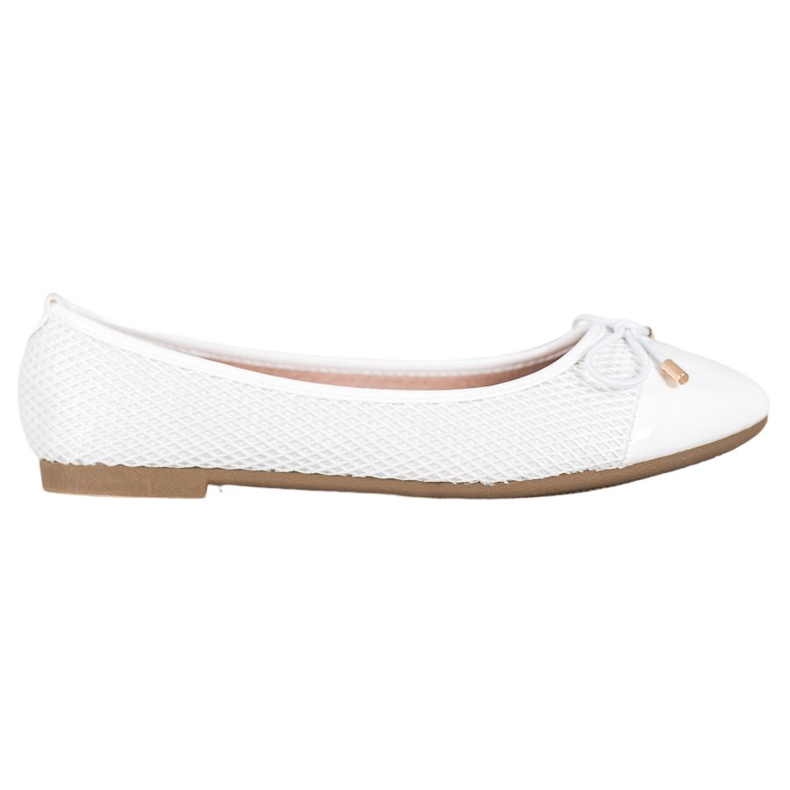 Diamantique Balerinák hálóval fehér