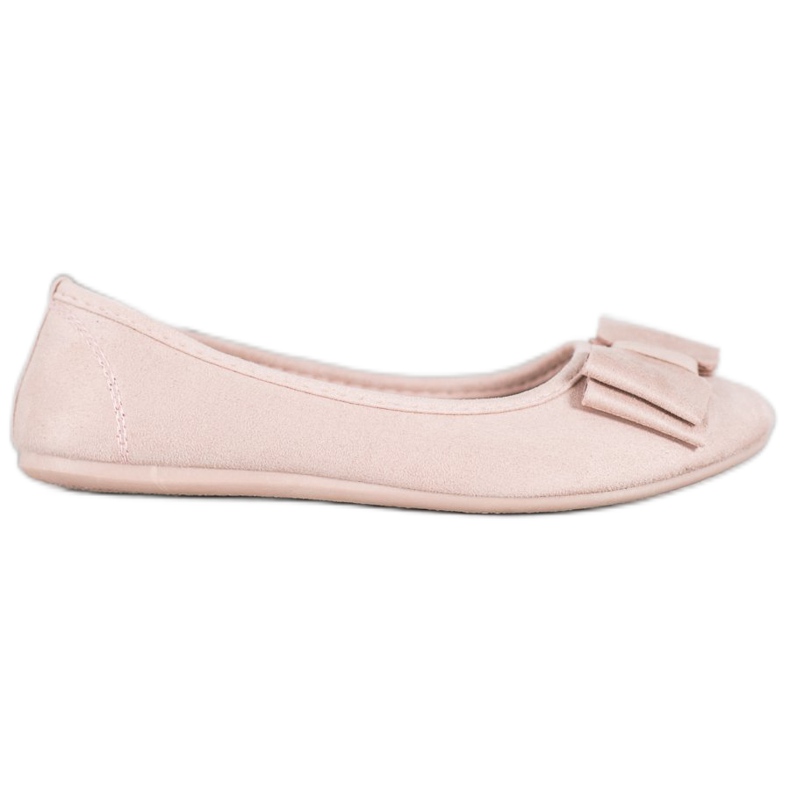 Bona Stílusos balerina íjjal rózsaszín