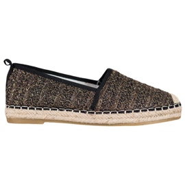 Seastar Textil espadrillák bézs fekete