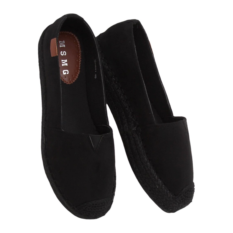 Fekete női espadrilles WH941 fekete Fekete női espadrilles WH941 fekete