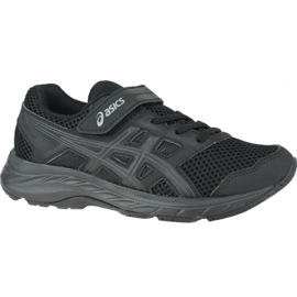 Asics Contend 5 Ps Jr 1014A048-002 cipő fekete