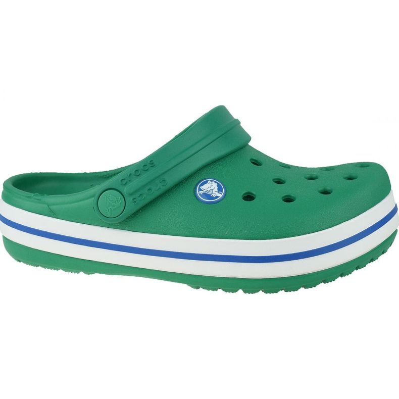 Crocs Crocband Clog K Jr 204537-3TV szürke zöld