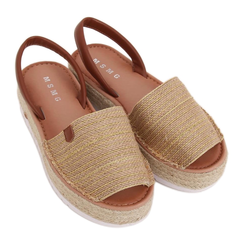 Arany espadrilles szandál WH935 Gold aranysárga