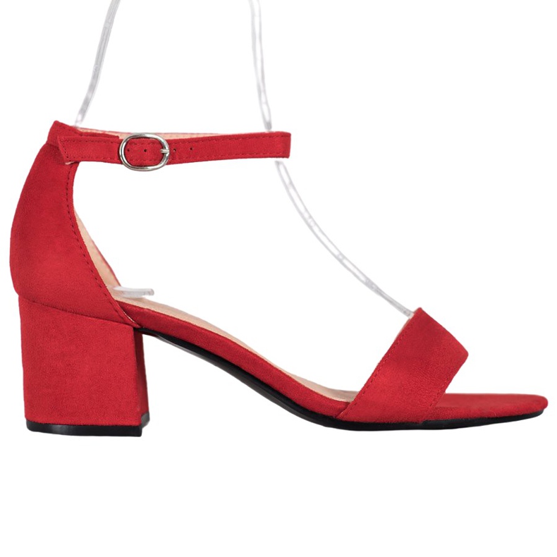 Diamantique Alkalmi szandál egy bárban piros