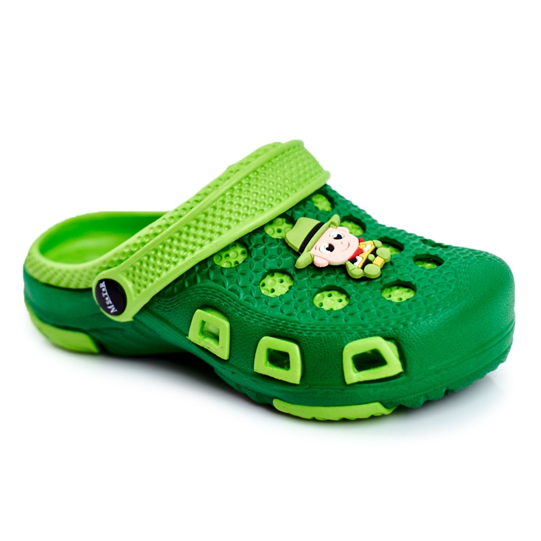 Giolan Gyermek papucs hab Crocs Green Cowboy zöld