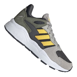 Adidas Crazychaos Jr EG3067 cipő szürke zöld