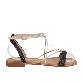 Fekete női szandál JH123P Fekete Fekete női szandál JH123P Fekete