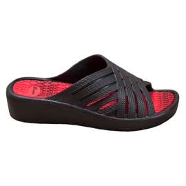 Bona Kényelmes, könnyű papucs fekete Bona Kényelmes, könnyű papucs fekete