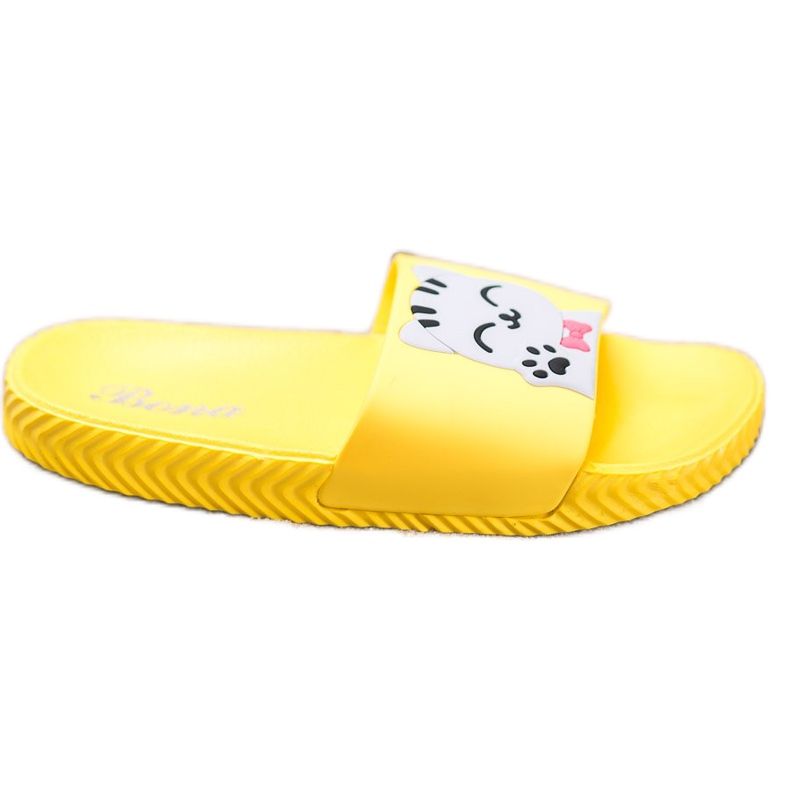 Bona Sárga papucs alkalmazással