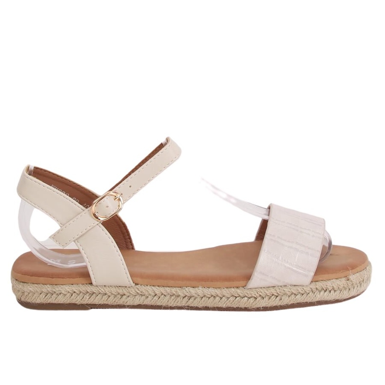 Szandál espadrilles WH939 Bézs