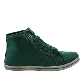 Divatos TL362 magas tornacipő zöld