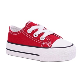 FRROCK Gyermek Red Filemon Classic cipők fehér piros FRROCK Gyermek Red Filemon Classic cipők fehér piros