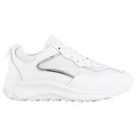 SHELOVET Klasszikus fehér cipők szürke