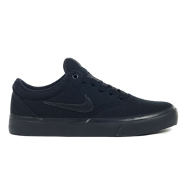 Nike Sb Charge Cnvs Jr CQ0260-005 cipő fekete szürke