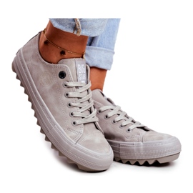 Női cipők Big Star Grey GG274075 szürke Női cipők Big Star Grey GG274075 szürke