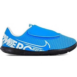 Nike Mercurial Vapor 13 Club Ic PS (V) Jr AT8170-414 futballcipő kék kék Nike Mercurial Vapor 13 Club Ic PS (V) Jr AT8170-414 futballcipő kék kék