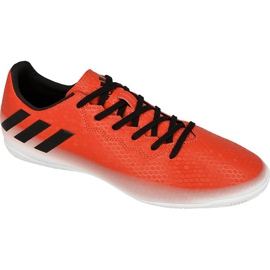 Belső cipő adidas Messi 16.4 In M BA9026 piros narancs és vörös