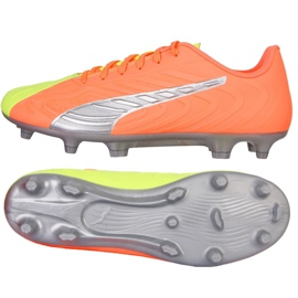 Puma One 20.4 Osg FG / AG M 105966 01 futballcipő sokszínű narancssárga
