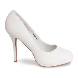 Klasszikus magassarkú 19988 Fehér Klasszikus magassarkú 19988 Fehér
