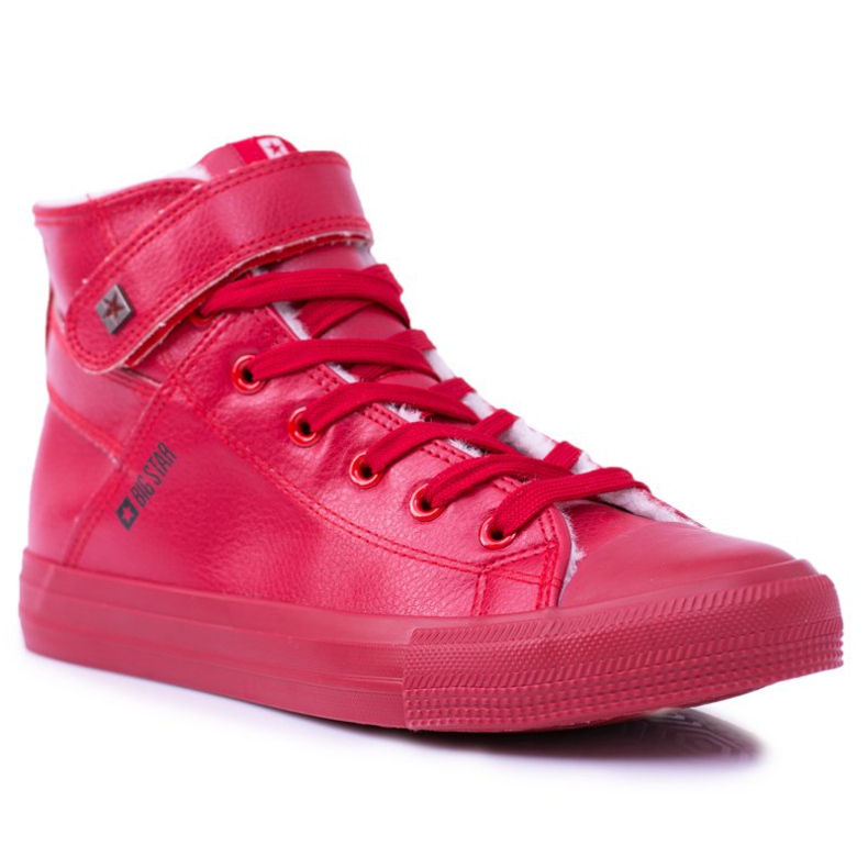 Big Star szigetelt piros női cipők V274529FW