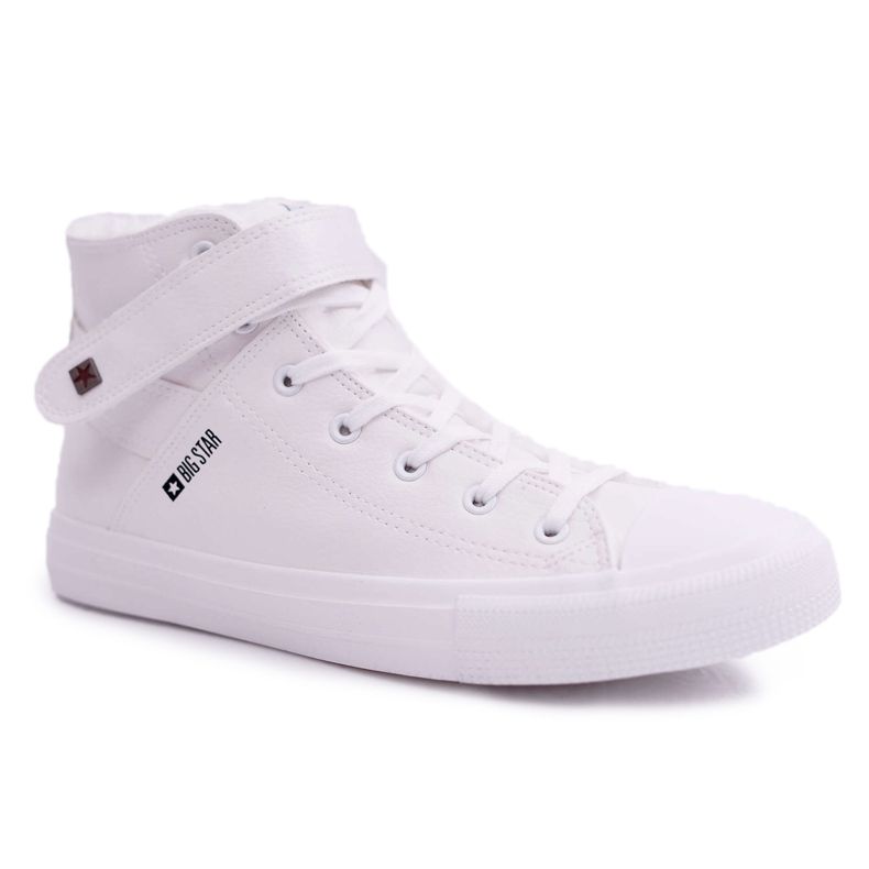 Férfi cipők Big Star Warm White Y174024FW fehér