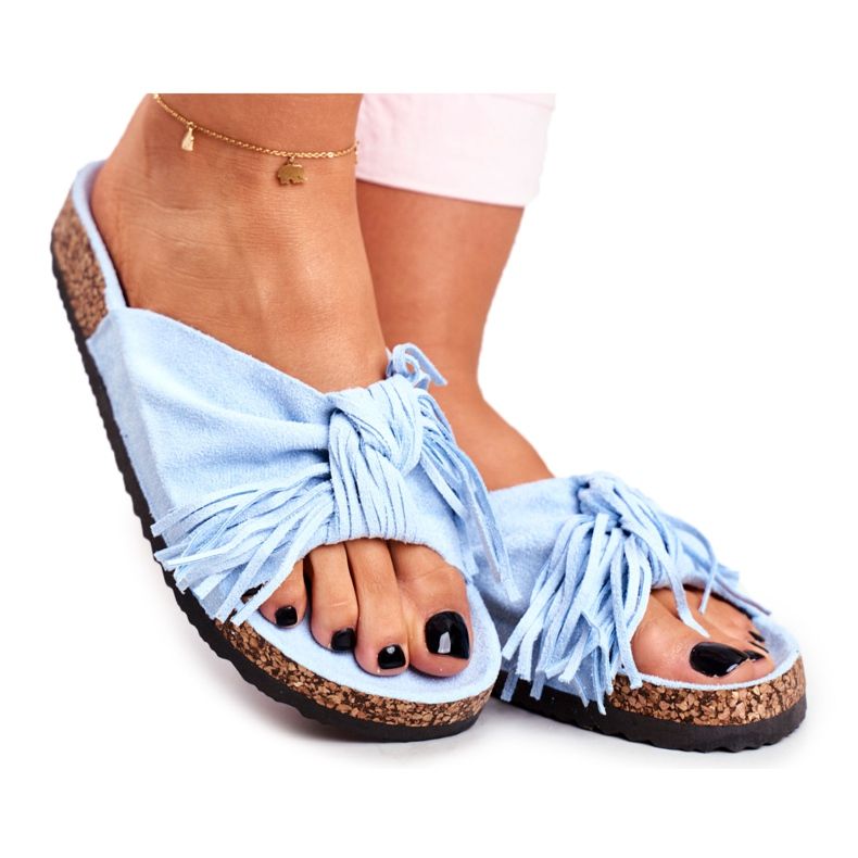 BUGO Női kék papucs a Cork Fringe Marina -ban BUGO Női kék papucs a Cork Fringe Marina -ban