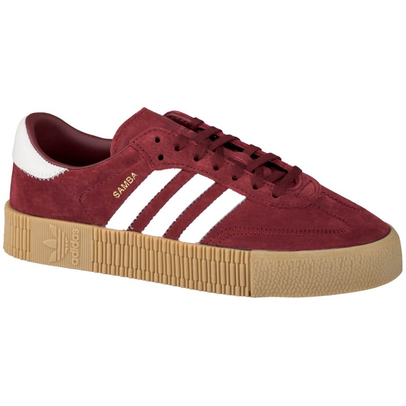 Adidas Originals Sambarose W F36268 cipő piros szürke