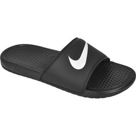 Nike Sportruházat Benassi Swoosh M 312618-011 diák fekete fekete Nike Sportruházat Benassi Swoosh M 312618-011 diák fekete fekete