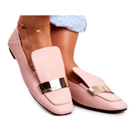 Lu Boo Női urak Pink Gold Badge Harlem rózsaszín