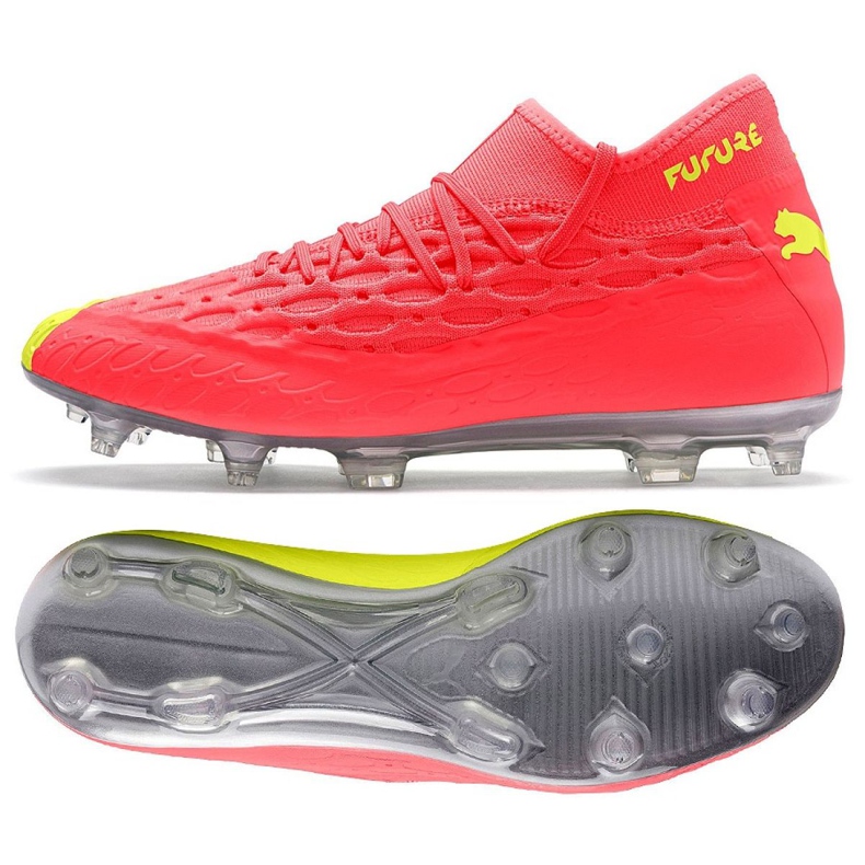 Puma Future 5.2 Netfit Osg Evo FG / AG M 106007-01 futballcipő sokszínű sárga Puma Future 5.2 Netfit Osg Evo FG / AG M 106007-01 futballcipő sokszínű sárga