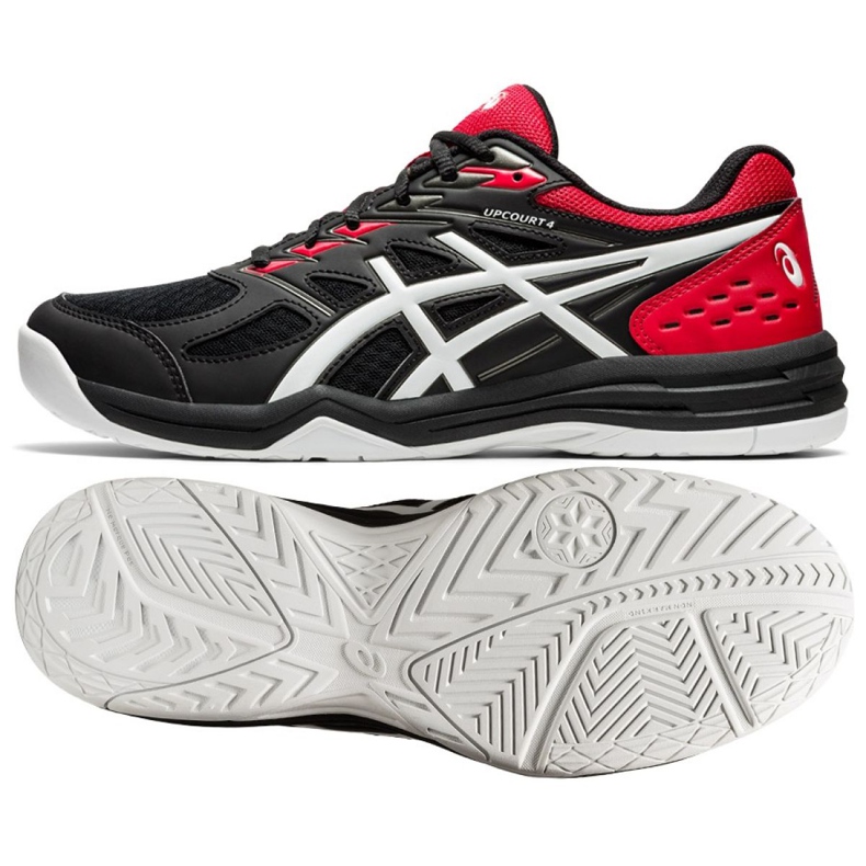 Asics Upcourt 4 M 1071A053-002 röplabda cipő sokszínű fekete