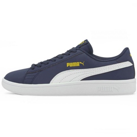 Puma Smash v2 Buck Jr 365182 22 fekete sötétkék