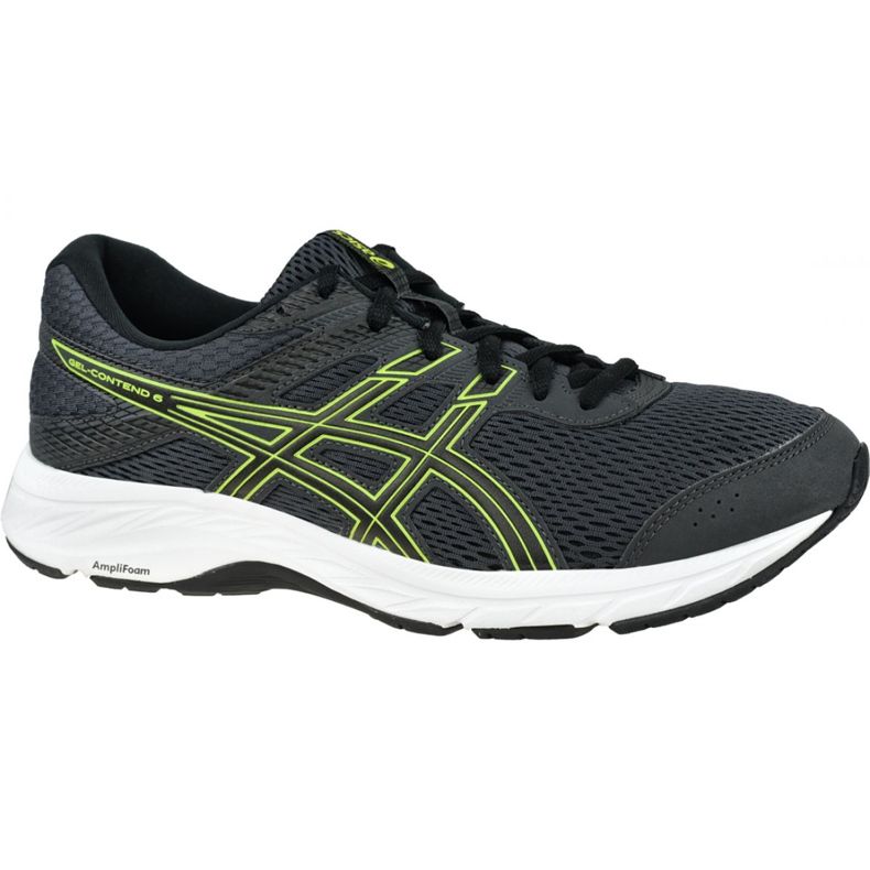 Asics Gel-Contend 6 M 1011A667-022 fekete szürke