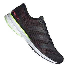 Futócipő adidas adizero Adios 5 M EG4659 fekete szürke Futócipő adidas adizero Adios 5 M EG4659 fekete szürke