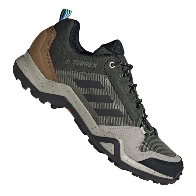 Adidas Terrex AX3 M EF0338 cipő fekete sokszínű szürke zöld