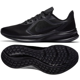 Futócipő Nike Downshifter 10 W CI9984-003 fekete