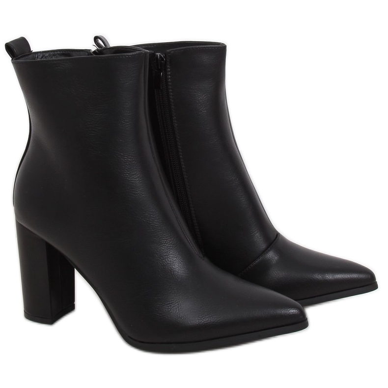 Klasszikus fekete DA39P Fekete magas sarkú cipő