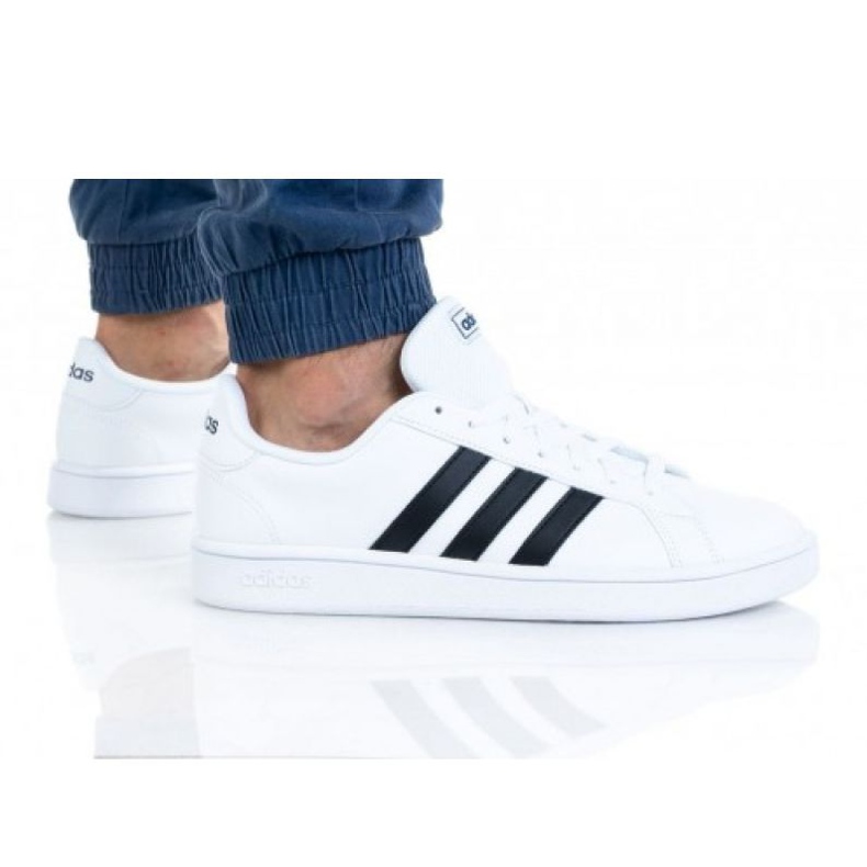 Adidas Grand Court Base M EE7904 cipő fehér fekete