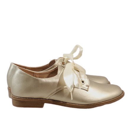 Arany fűzős cipő 188-233 aranysárga sárga