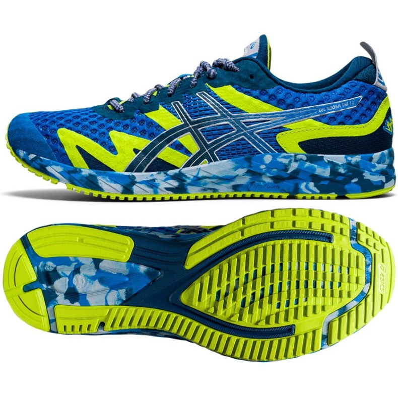 Asics Gel-Noosa Tri M 1011A673-400 futócipő kék zöld