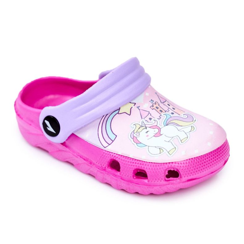 Gyermek papucs hab Crocs Pink Ponies Pony rózsaszín