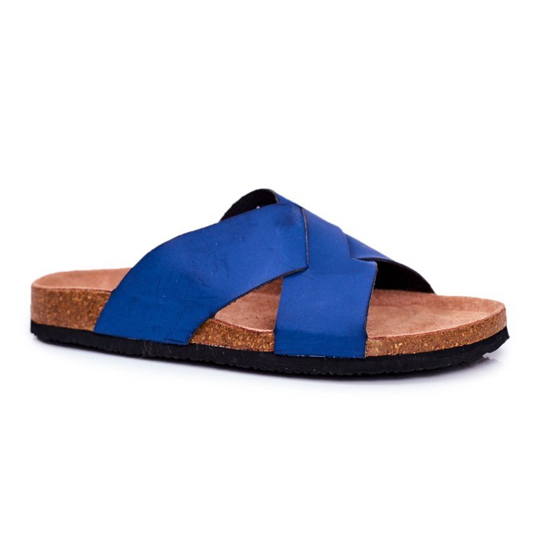 Férfi papucs Big Star Navy Blue DD174602 sötétkék kék