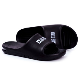 Férfi papucs Big Star Air Black GG174917 fekete Férfi papucs Big Star Air Black GG174917 fekete