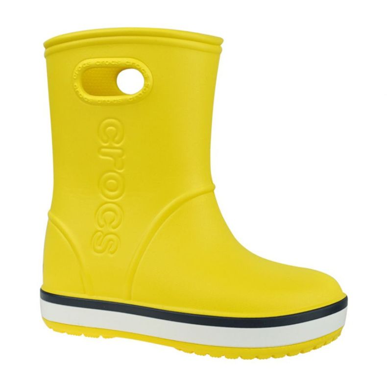 Crocs Crocband Rain Boot Kids 205827-734 piros sárga Crocs Crocband Rain Boot Kids 205827-734 piros sárga