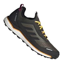 Adidas Terrex Agravic Flow M FV2411 cipő fekete szürke zöld Adidas Terrex Agravic Flow M FV2411 cipő fekete szürke zöld