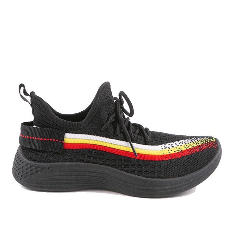 Fekete HB-48 sportcipő