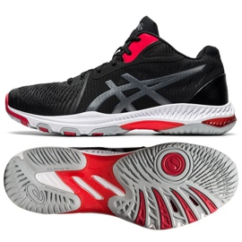Asics Netburner Ballistic Ff Mt 2 M 1051A042-001 röplabda cipő fekete fekete