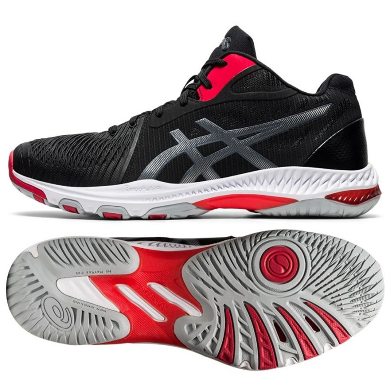 Asics Netburner Ballistic Ff Mt 2 M 1051A042-001 röplabda cipő fekete fekete