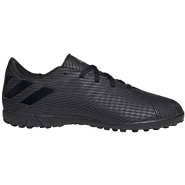 Az adidas Nemeziz 19.4 Tf Jr EG3313 futballcipő fekete fekete