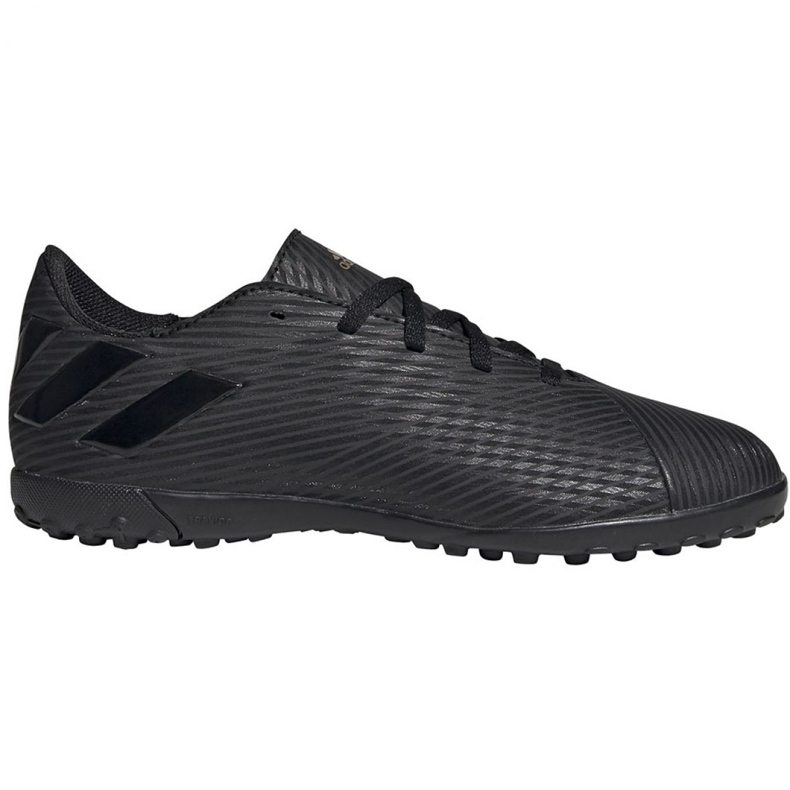 Az adidas Nemeziz 19.4 Tf Jr EG3313 futballcipő fekete fekete